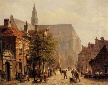 European city landscape, street landsacpe, construction, frontstore, building and architecture. 277, unknow artist